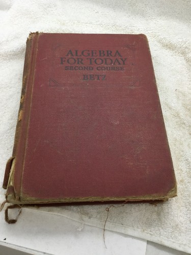 1931 betz algebra - 1931,