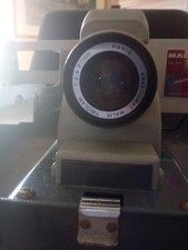 Projecteur Dias Anastigmat Malik Triolam 1:2,9 F/100 Selectron 1963