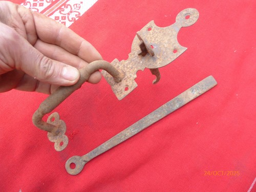 Loquet poucier fer forgé - poucier,