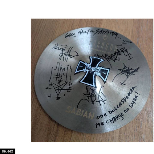Cymbale signée sabian - cymbale,