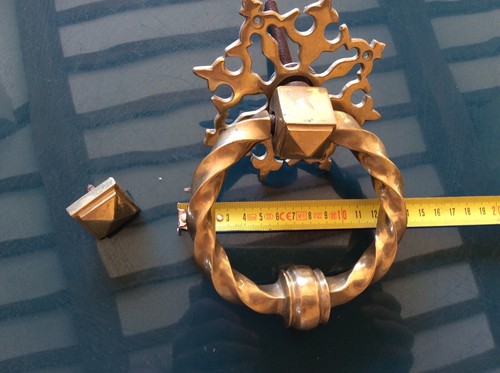 Gros heurtoir porte laiton - gros,