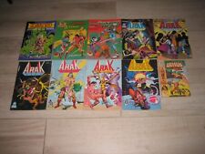 lot 11 comics ARAK + WARLORD 1982 AREDIT ARTIMA DC