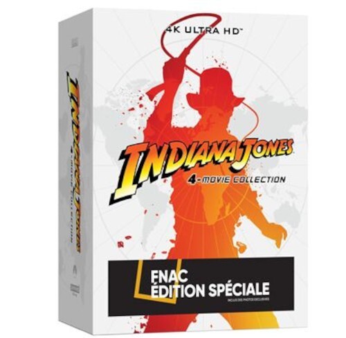 Coffret indiana jones films - coffret, 4
