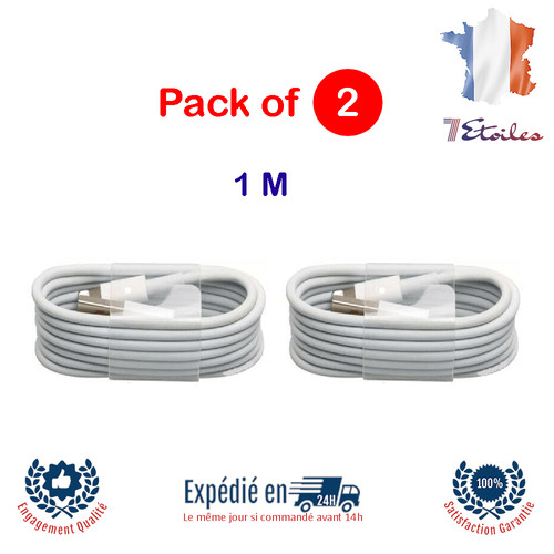 Câble chargeur pour iphone - chargeur,