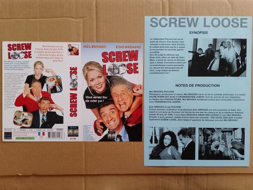 Jaquette vhs screw loose - vhs,