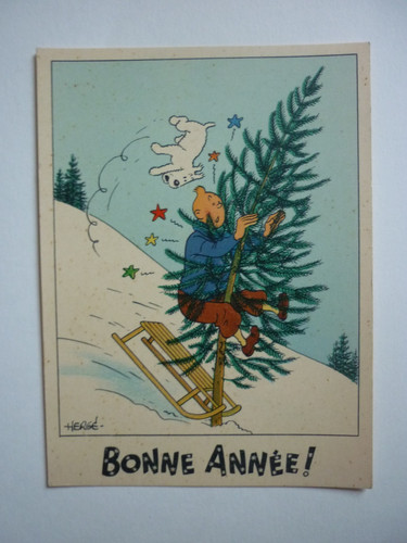 Herge tintin carte - herge, /