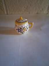 Ancien moutardier en faïence