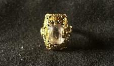 JOLIE BAGUE ANCIENNE 1900 OR 14K FAITE MAINS 4,67gr T56