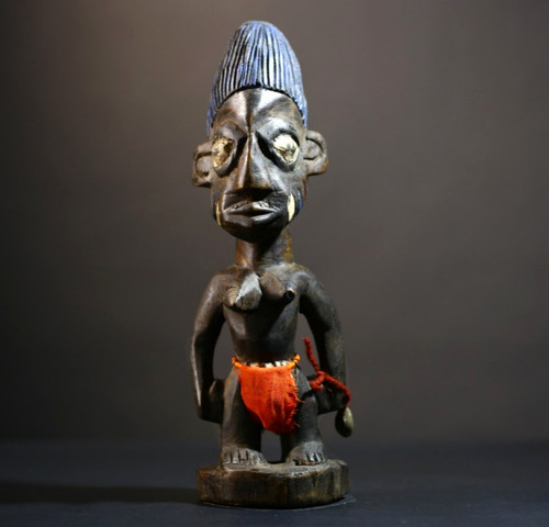 Statue africaine ibeji - statue,