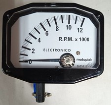 COMPTE-TOURS MOTOPLAT 12000 RPM 4 TEMPS KROBER STYLE DREHZAHLMESSER CUENTARPM