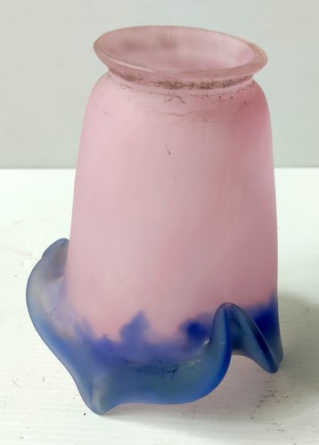 Tulipe pate verre rose et - verre,