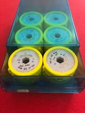 ANCIENNE BOÎTE DE 18 BOBINES DE FIL TORTUE SUPERCONTROL N°20