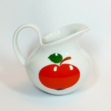 Petit Pichet Pot Lait Pomme Rouge Bavaria germany SELTMANN WEIDEN Rare no Henkel