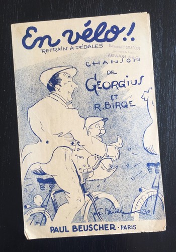 Ancienne partition 1940 - , "en