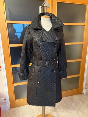 Trench cuir akhesa - cuir,