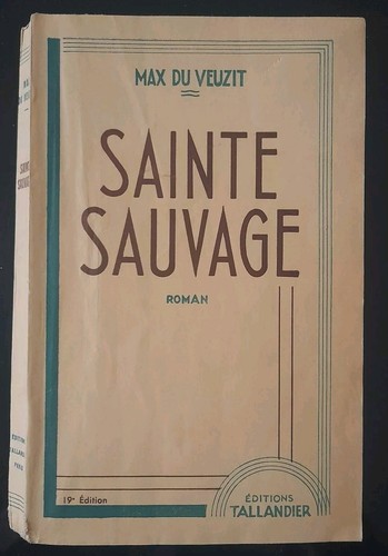 Sainte sauvage max - sauvage,