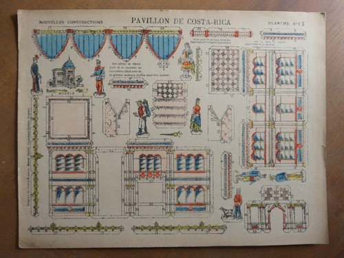 Maquette papier pavillon - maquette,