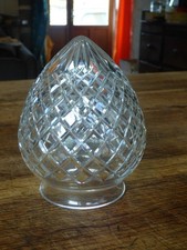 Ancien Globe obus taillé pour