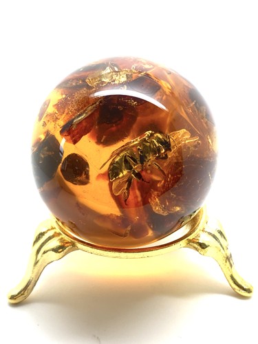 Figurine oeuf ambre fait - oeuf, d'ambre