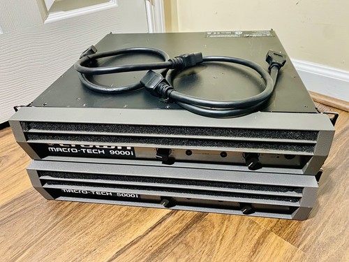 Crown macro tech 9000i 5000i - crown, &