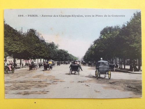 Cpa paris transport - paris,