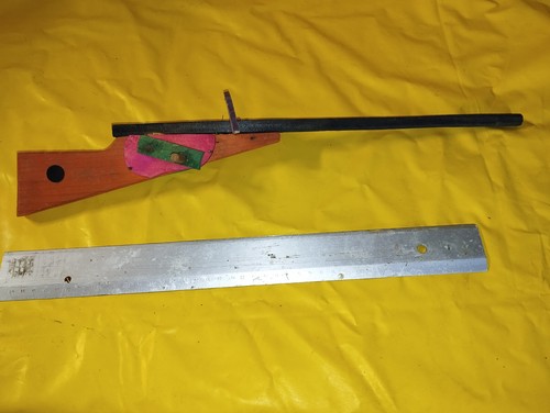 Jouet ancien fusil bois - fusil, en