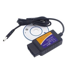 Scanner de diagnostic automatique USB ELM327 V1.5 OBDII multimarques