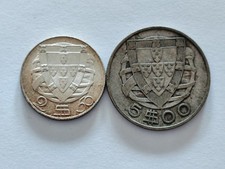 LOT 2 PIECES PORTUGAL ARGENT  Ref23214J