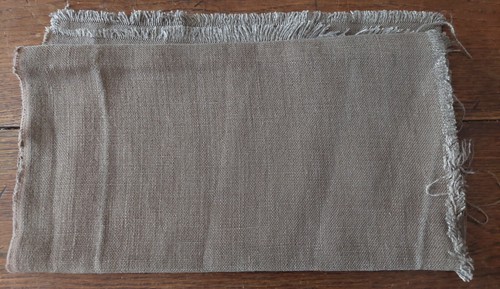 Coupon tissu vintage lin - vintage,