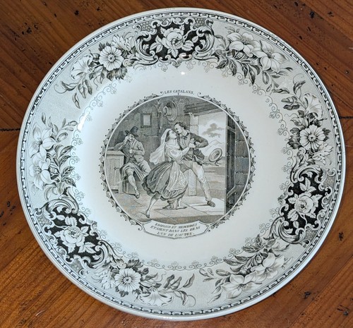Assiette série les - série, "les