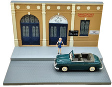 ROSENGART ARIETTE CABRIOLET  DIORAMA  " BAINS DOUCHES "  -  IXO /ALTAYA -  1/43