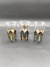 Lot 3 verres + 4 porte-verres