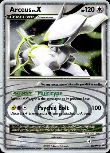 Arceus 96 99 - lv., 96/99