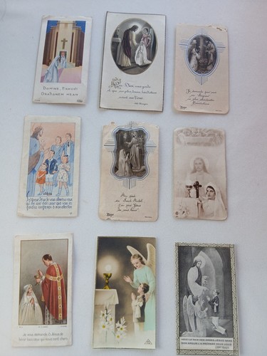 Lot images pieuses - 9,