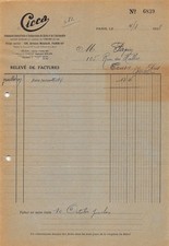 1928   CICCA A PARIS - M. PAPIN A TOURS