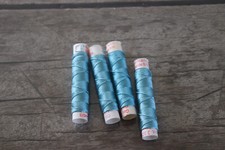 Mercerie ancienne  bobines de fil soie cordonnet GÜTERMANN col. 332  lot de 4