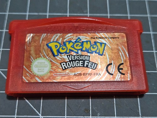 Pokémon rouge feu - feu, gba