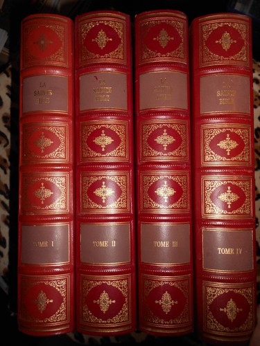 Sainte bible 4 - 4, volumes