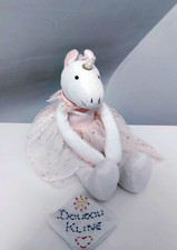 Peluche/Doudou Licorne Blanc