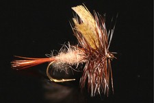 MARCH BROWN mouche SERENITY - qty/taille - dry fly fishing flies seche quality