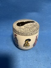 Pot à tabac Tabatière Avec Repose Pipe en céramique  Signé Lucien Brisdoux