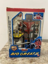 BIOMAN 2 MASKMAN ROBOT BIO GREAT V ST COMPLET EN BOITE BANDAI FRANCE 87 BEL ÉTAT