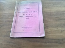 Notice sur le Lance-Fusées