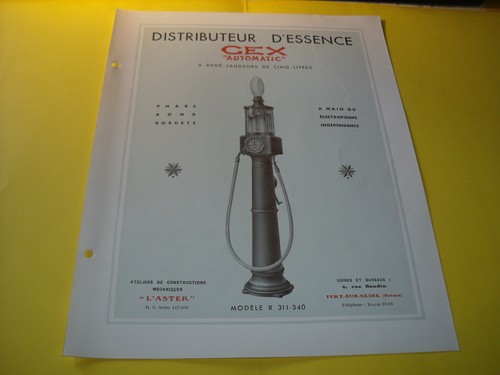 Feuillet epoque pompe - epoque,