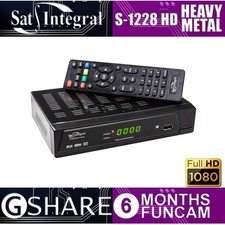Sat-Integral S-1228 HD HEAVY METAL ( ! 6 MOIS FUNCAM GSHARE FREE SATELLITE TV)