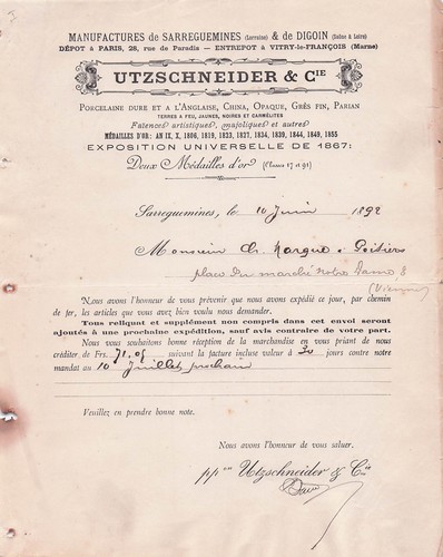 Sarreguemines fabricant - 57,
