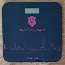 Pèse personne électronique à l'effigie du Stade Français