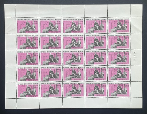 Madagascar 1988 854 planche - yt,