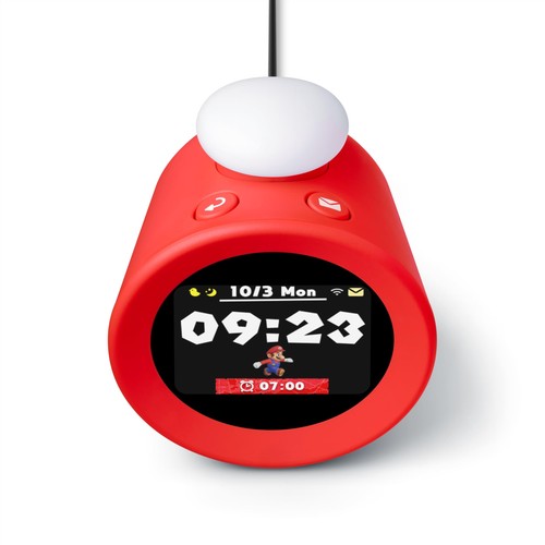 Nintendo alarm clock with - nintendo,