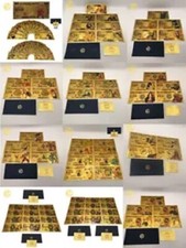 Billets manga dorés